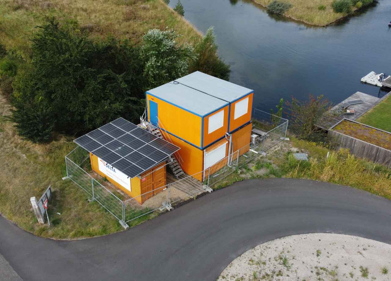 zonnepanelen keet, Felixkade