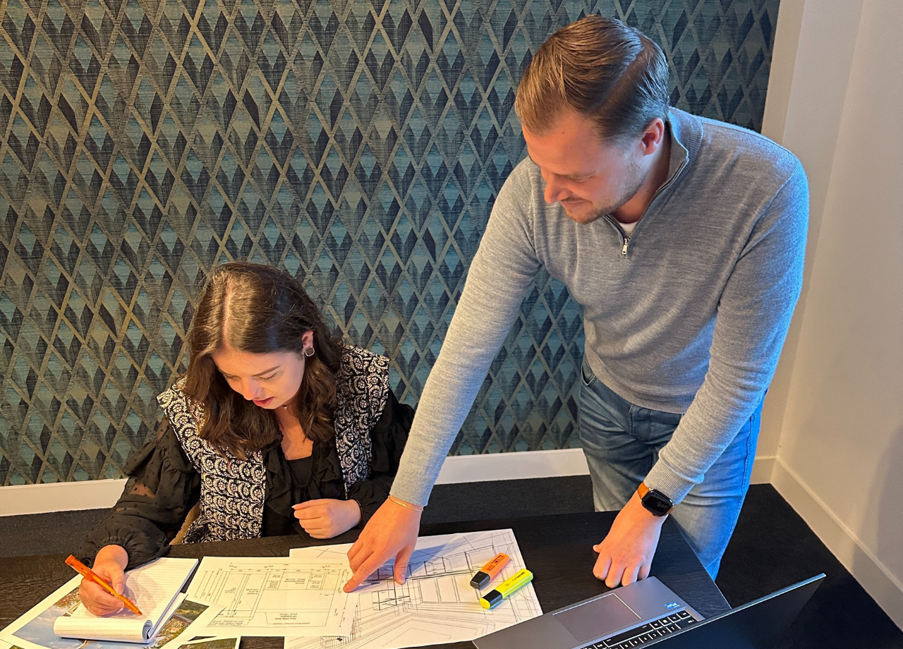 werkoverleg Sennah en Joost 1